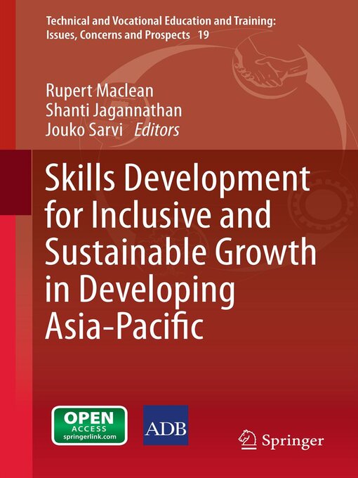Title details for Skills Development for Inclusive and Sustainable Growth in Developing Asia-Pacific by Rupert Maclean - Available